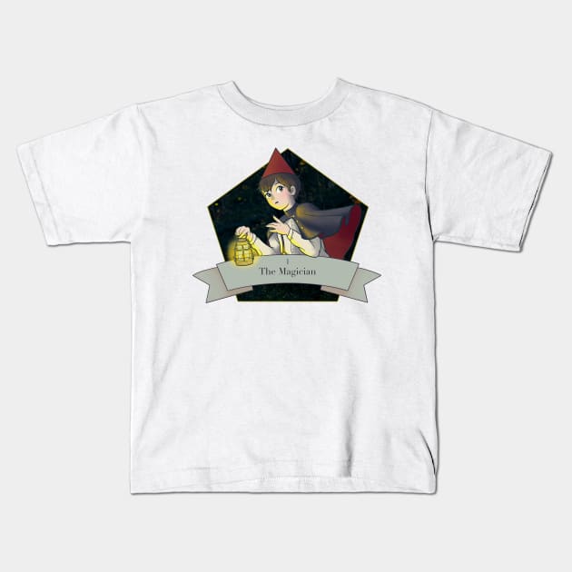 Wirt the magician Kids T-Shirt by Maxx Slow